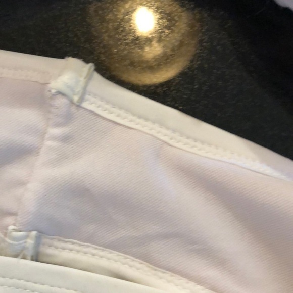 White on Flesh Lace Bikini Size Medium - Picture 9 of 10